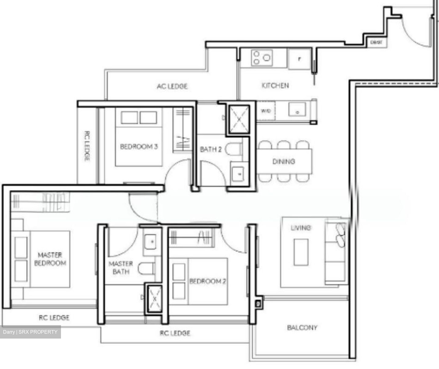 Amo Residence (D20), Apartment #519993691